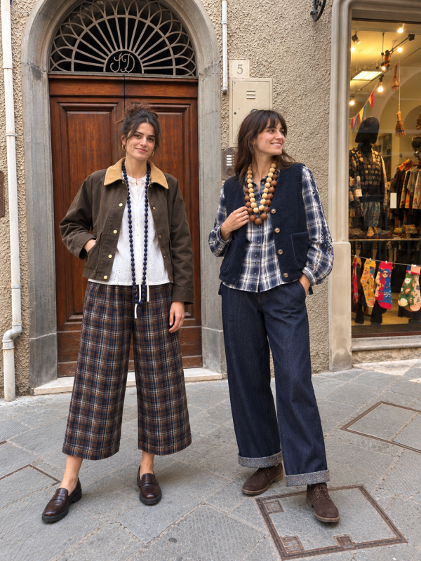 Pantalone quadrettoni