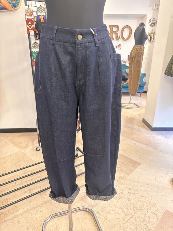 Pantalone jeans Bandana