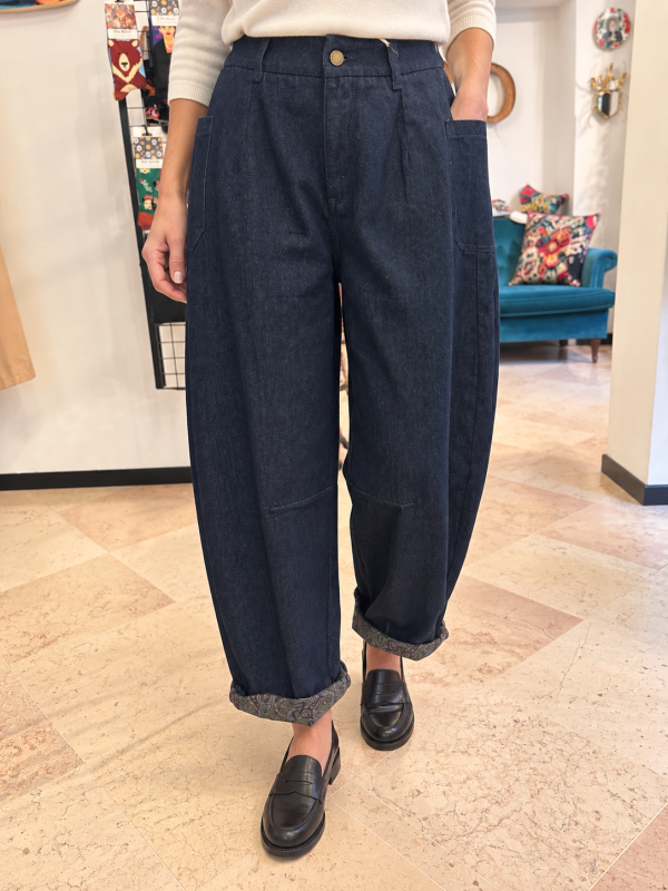 Pantalone jeans Bandana