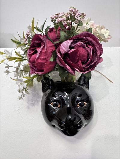 Vaso gattino nero